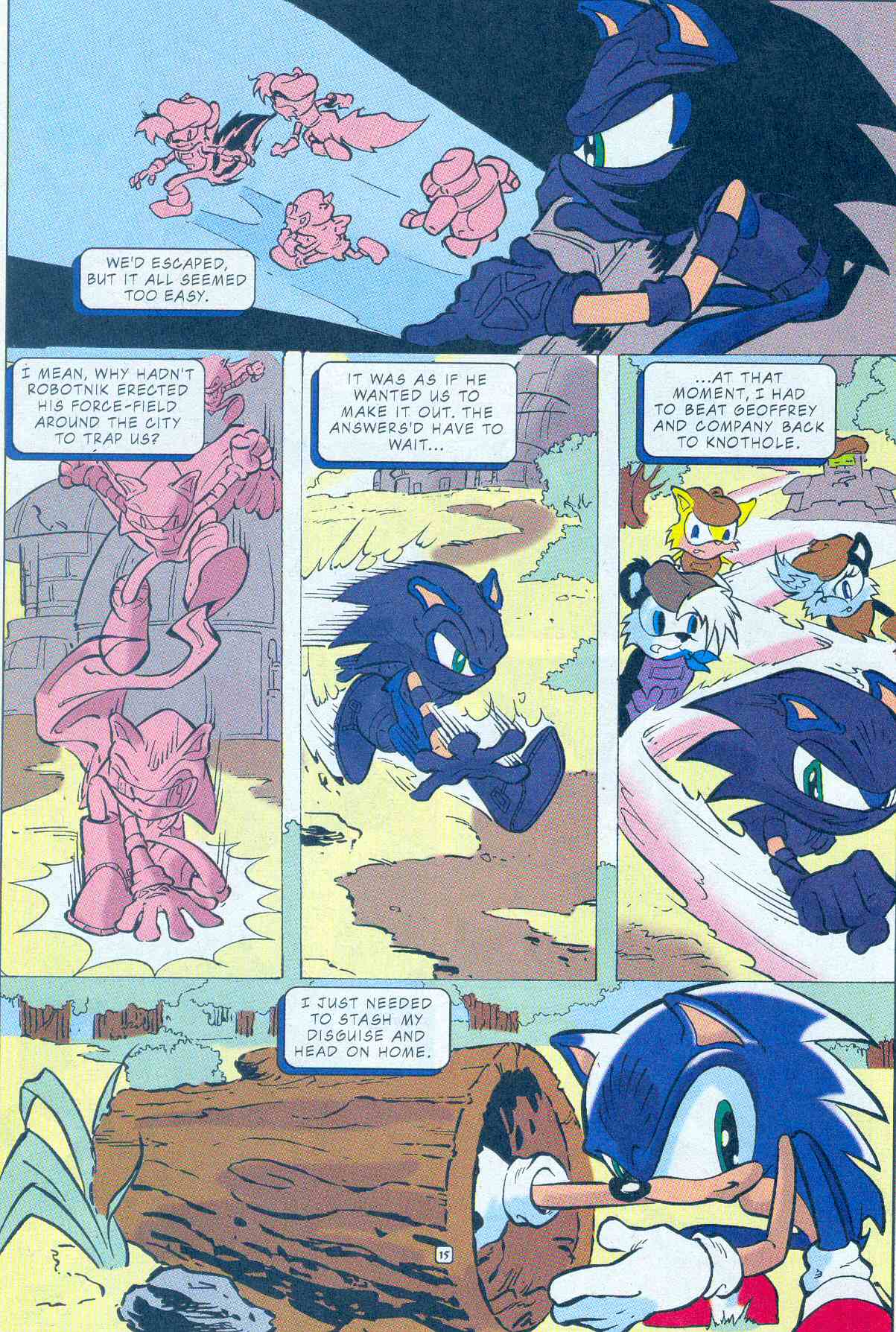 Sonic - Archie Adventure Series July 2001 Page 15